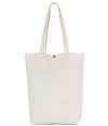 KI3213 Kimood Washed Cotton Tote Bag Washed ivory colour image